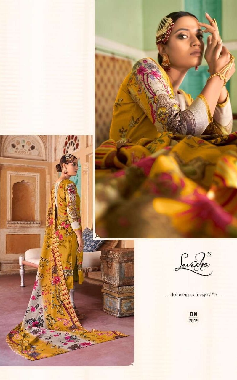 Maria M Print Levisha Pashmina Suits Wholesale Online