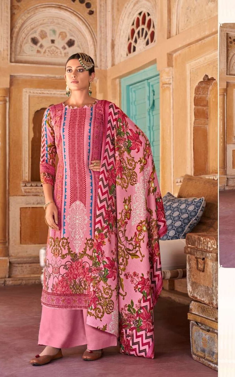 Maria M Print Levisha Pashmina Suits Wholesale Online
