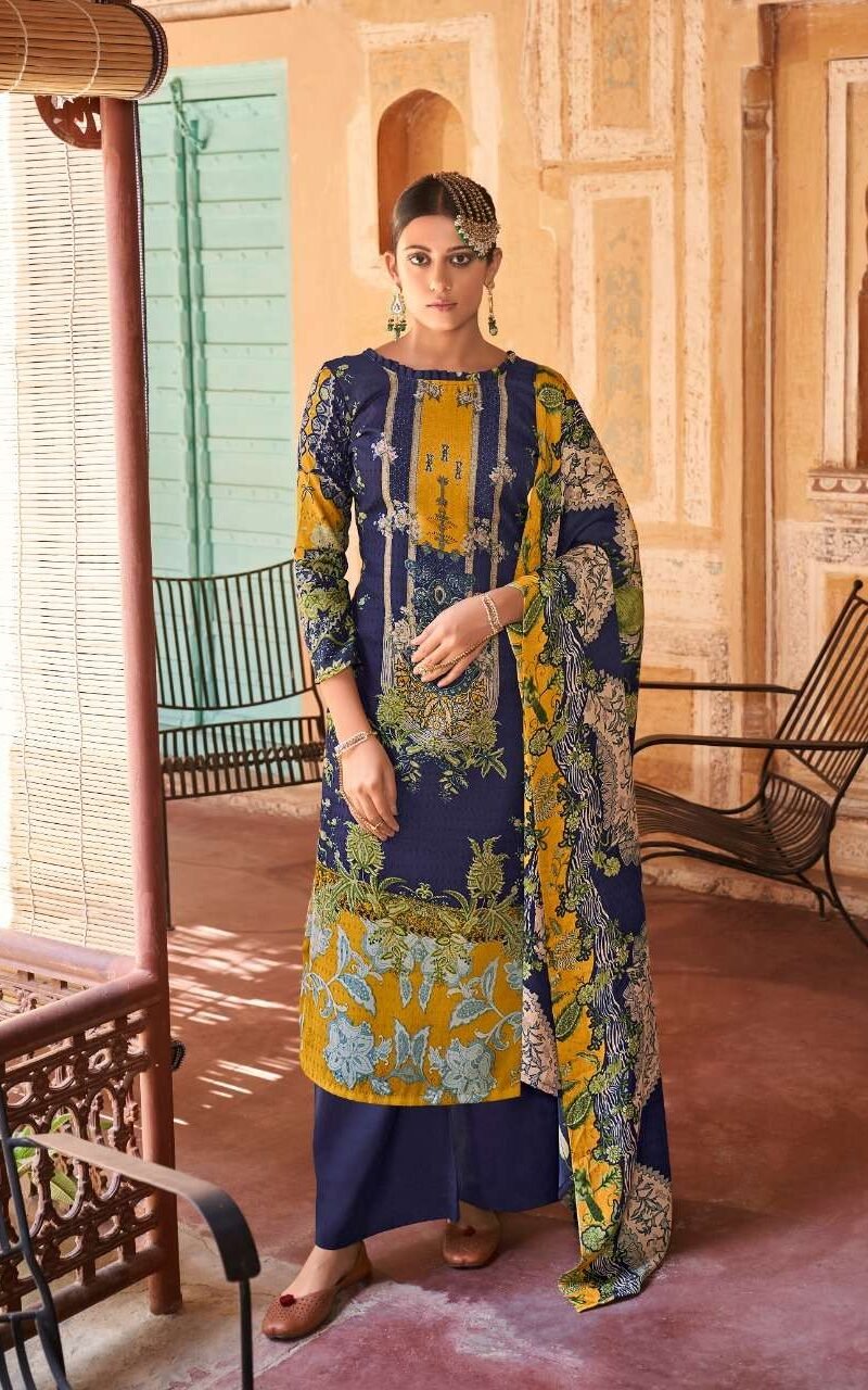 Maria M Print Levisha Pashmina Suits Wholesale Online