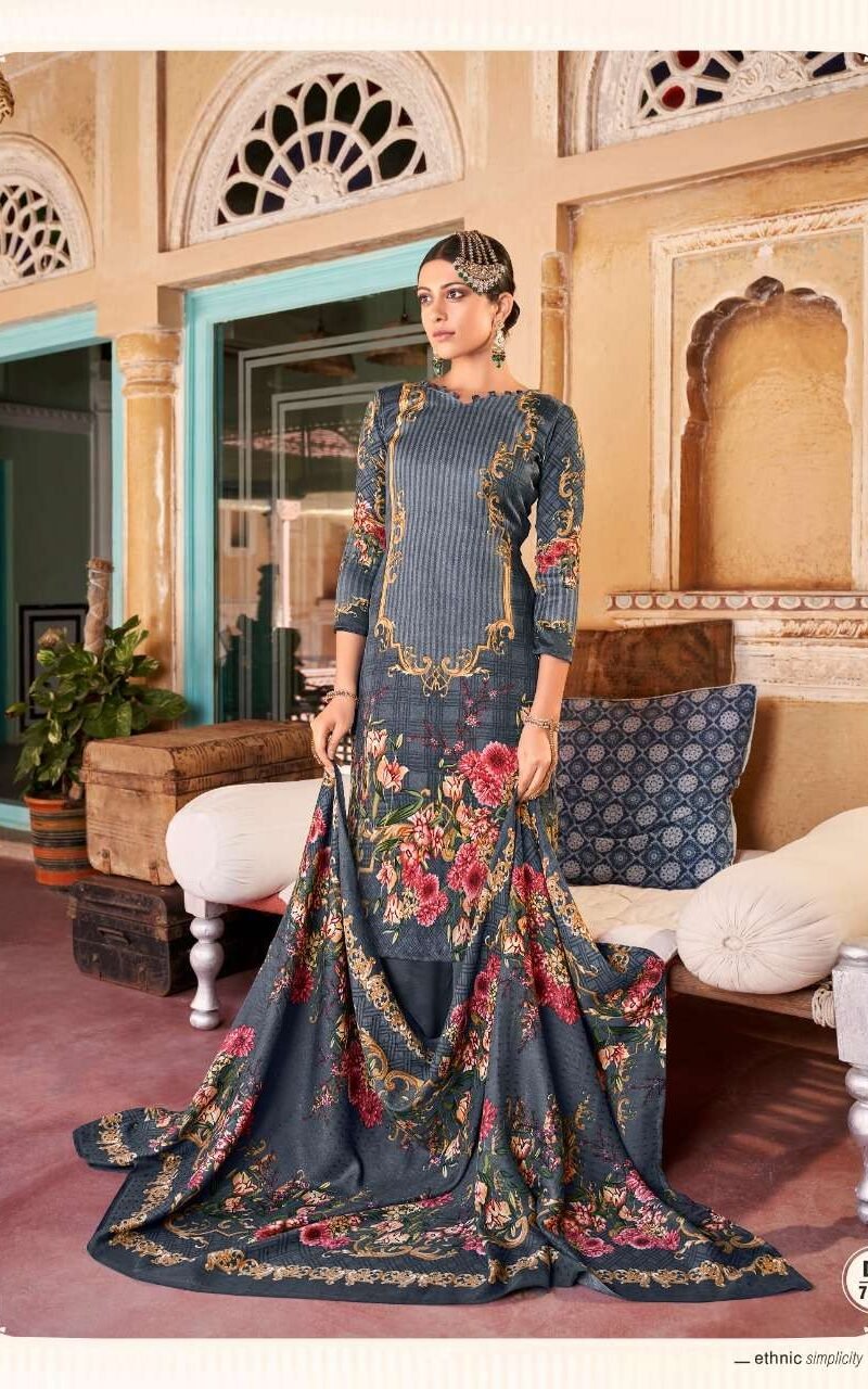 Maria M Print Levisha Pashmina Suits Wholesale Online