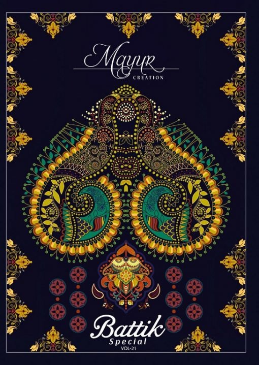 Mayur Batik Special Vol 21 Wholesale Cotton Dress Material