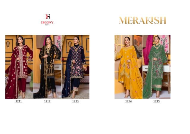 Merakish Deepsy Pashmina Suits Wholesale Online