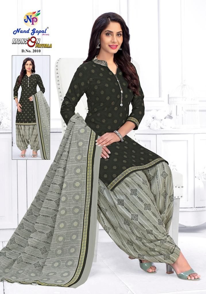 Balaji Cotton Kudi Patiyala Vol 4 Patiyala Suit Dress Material At Cheap  Price