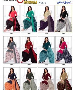 Monsoon Patiyala Vol 2 Nand Gopal Wholesale Cotton Dress Material