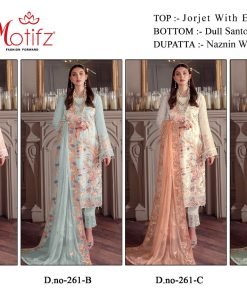 Motifz D No 261 ABCD Pakistani Salwar Suits