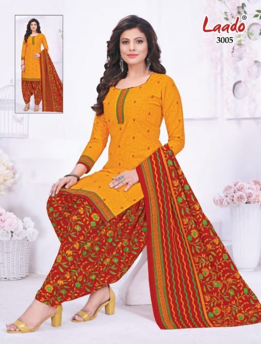 Nadiya Patiyala Vol 3 Laado Wholesale Cotton Dress Material