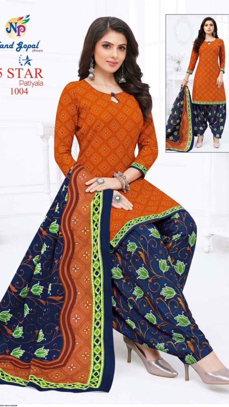 Nand Gopal Five Star Vol 1 Wholesale Cotton Dress Material