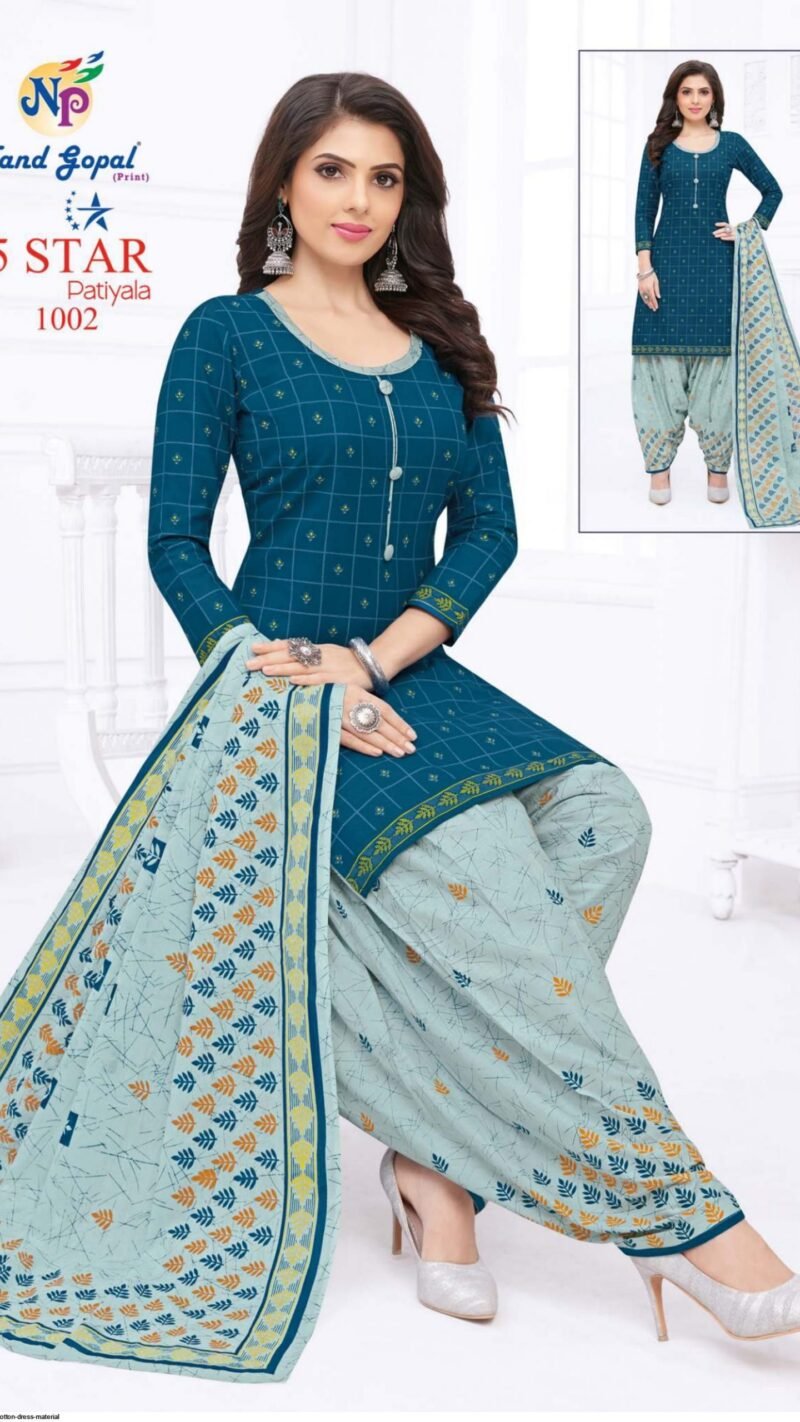 Nand Gopal Five Star Vol 1 Wholesale Cotton Dress Material