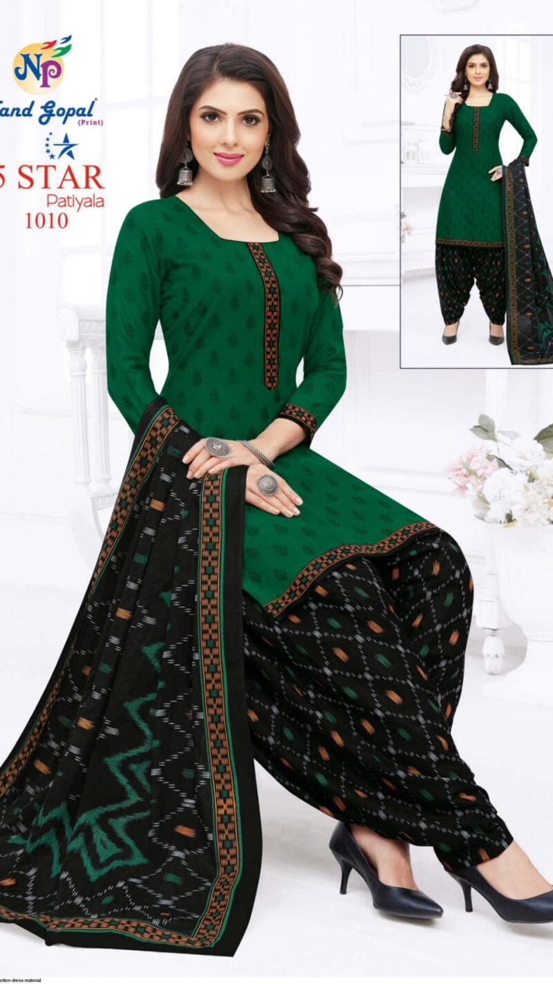 Nand Gopal Five Star Vol 1 Wholesale Cotton Dress Material