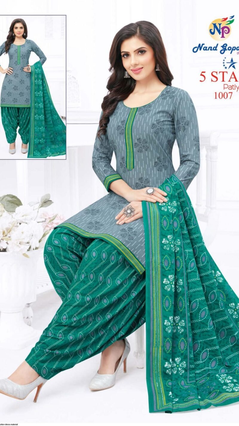 Nand Gopal Five Star Vol 1 Wholesale Cotton Dress Material
