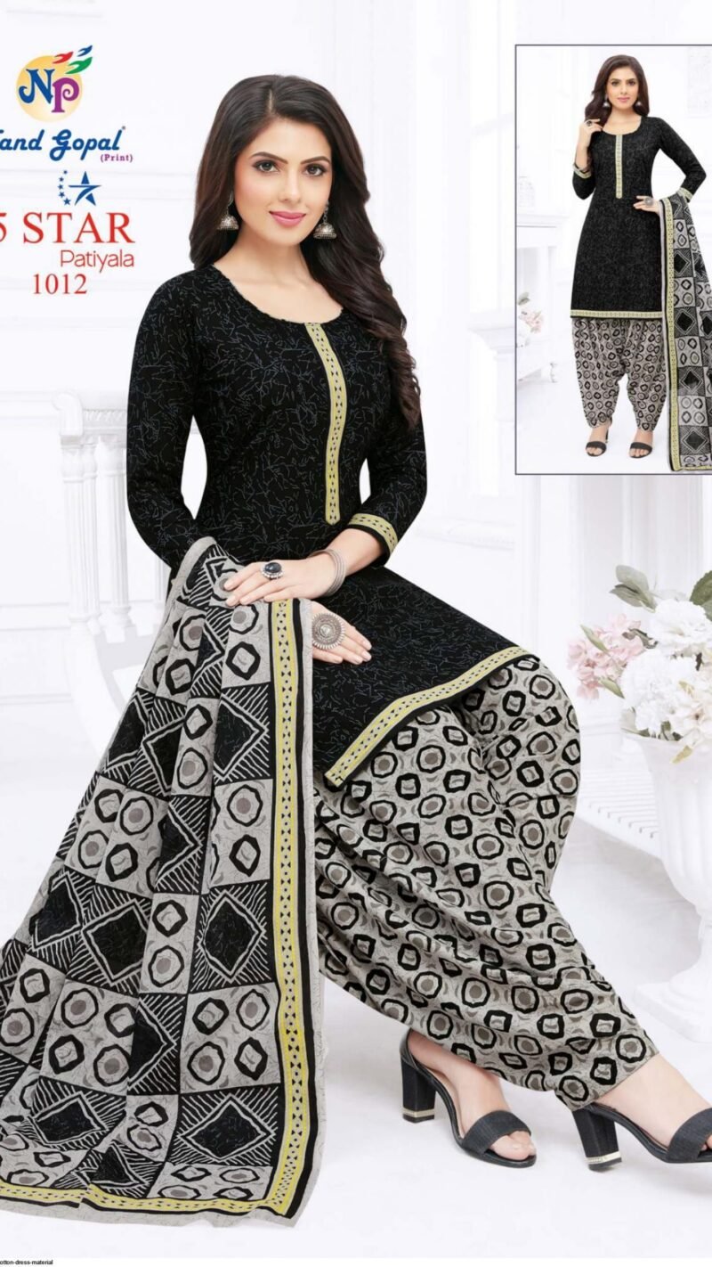 Nand Gopal Five Star Vol 1 Wholesale Cotton Dress Material