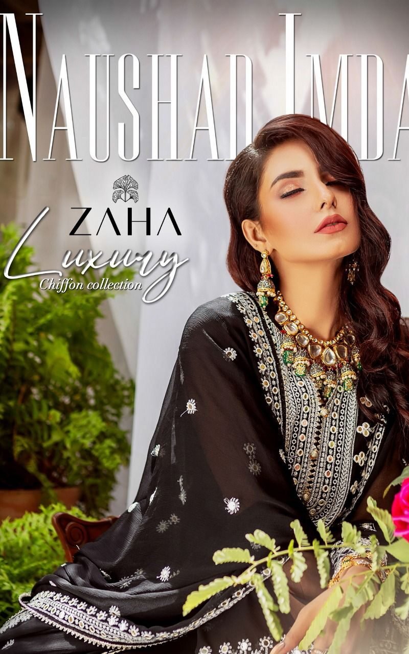 Naushad Imdad Zaha Pakistani Salwar Suits