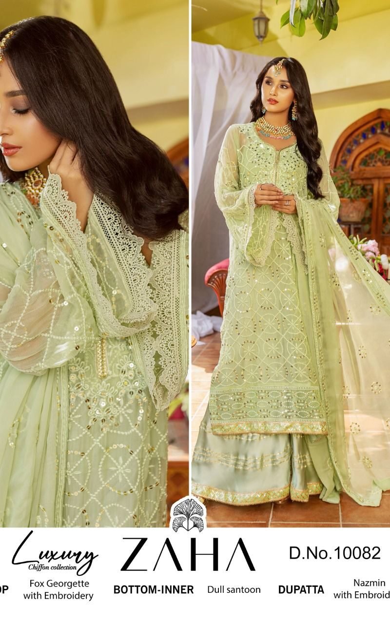 Naushad Imdad Zaha Pakistani Salwar Suits