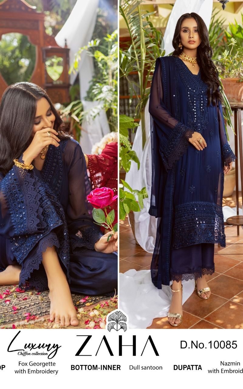 Naushad Imdad Zaha Pakistani Salwar Suits