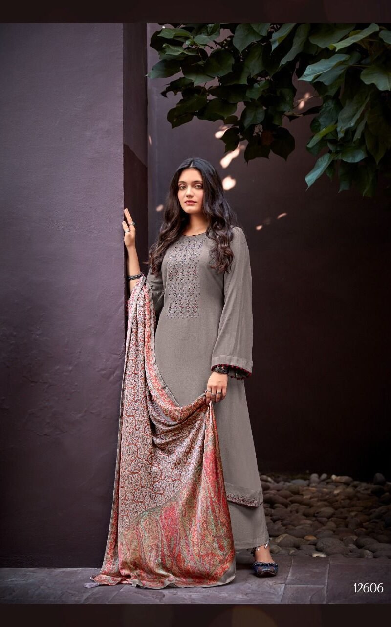Paisely Deepsy Pashmina Suits Wholesale Online