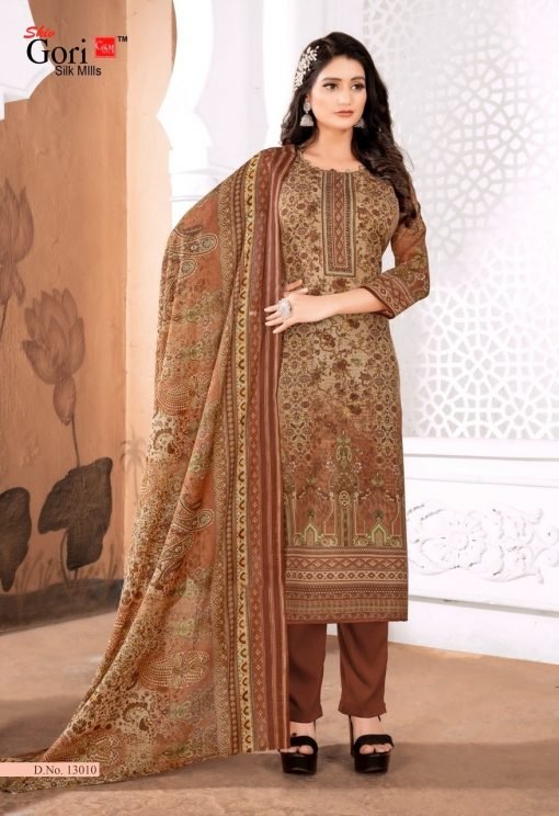 Pakizaa Vol 14 Shiv Gori Silk Mills Wholesale Cotton Dress Material