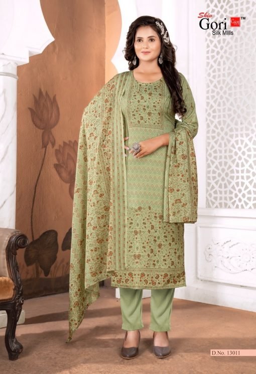 Pakizaa Vol 14 Shiv Gori Silk Mills Wholesale Cotton Dress Material