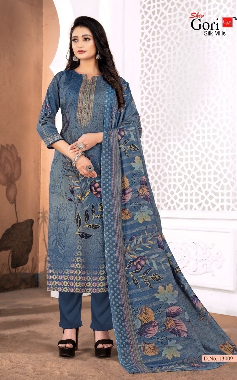 Pakizaa Vol 14 Shiv Gori Silk Mills Wholesale Cotton Dress Material
