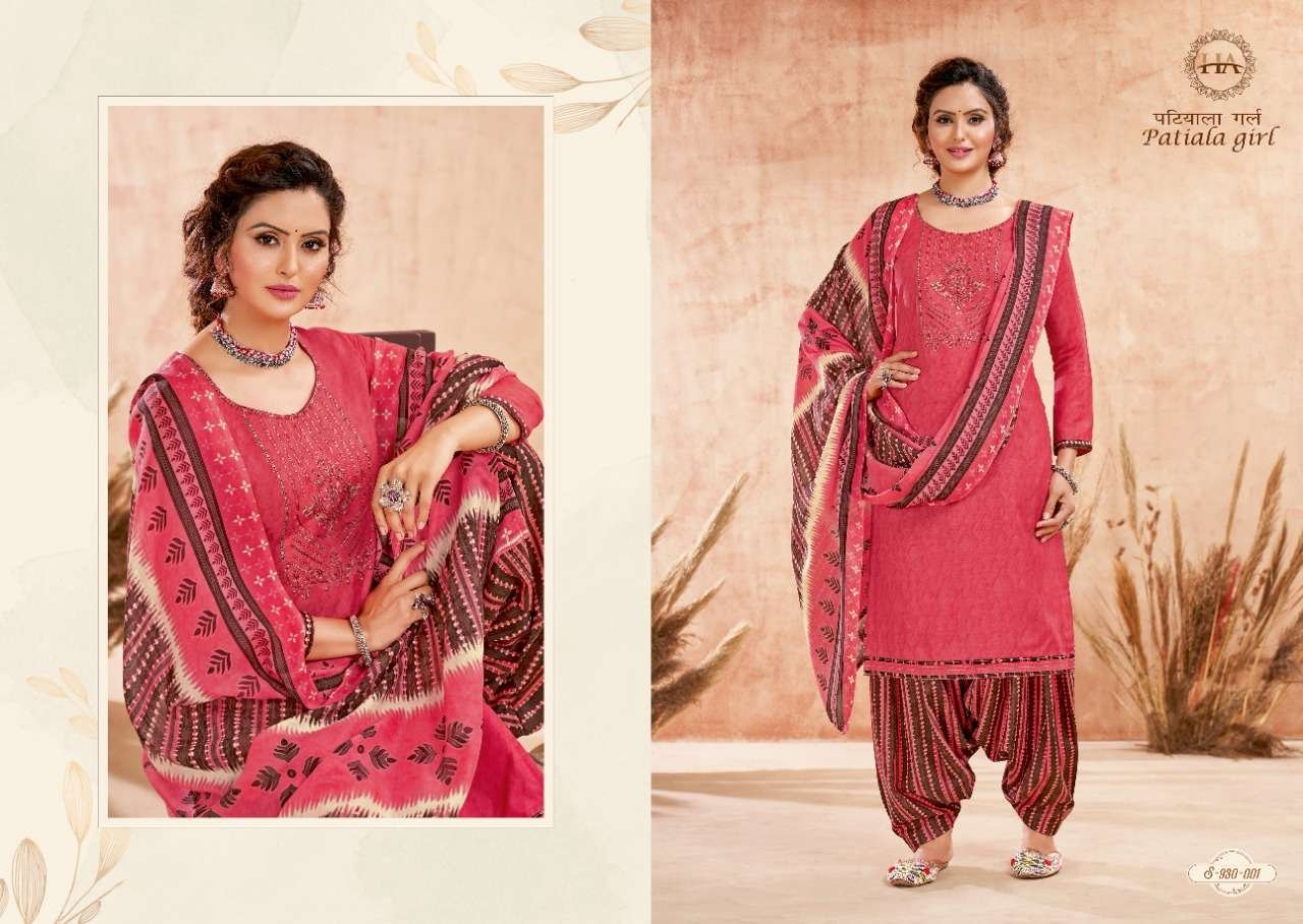 Miraan Women Cotton Unstitched Patiyala Dress Material - LowestRate Shopping
