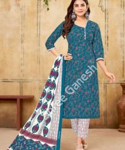 Poorvika Vol 1 Jaipuri Special Shree Ganesh Wholesale Cotton Dress Material