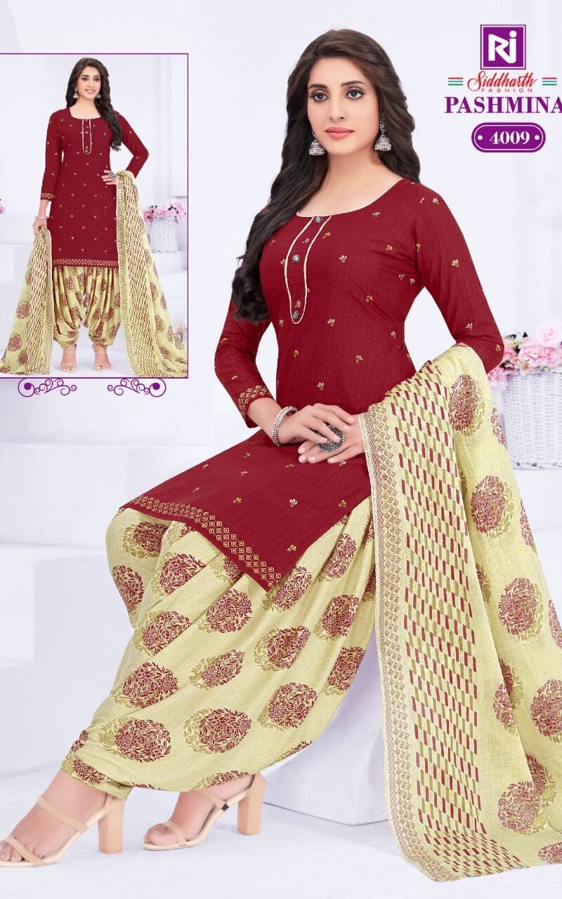 Rajasthan Pashmina Vol 4 Wholesale Cotton Dress Material