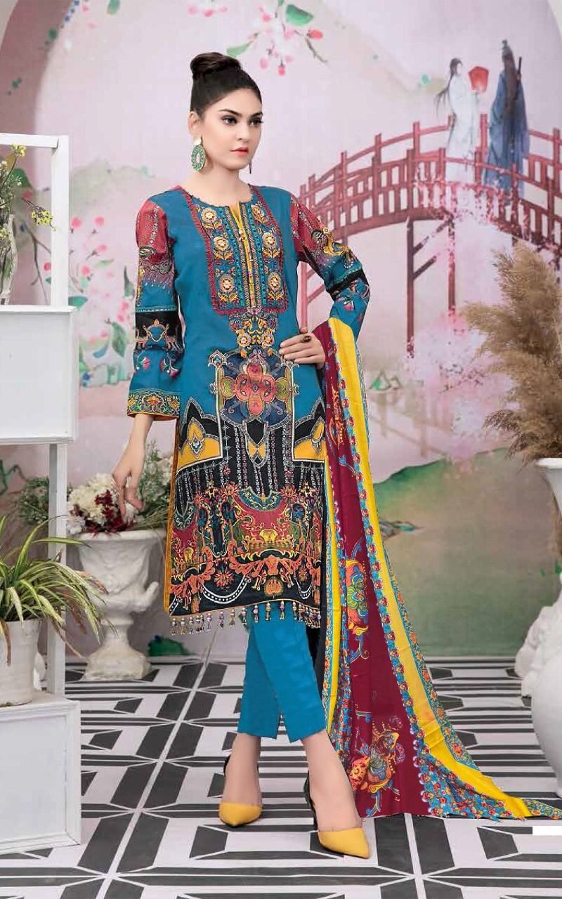 Riwayat Vol 2 Gul Ahmed Wholesale Lawn Dress Material