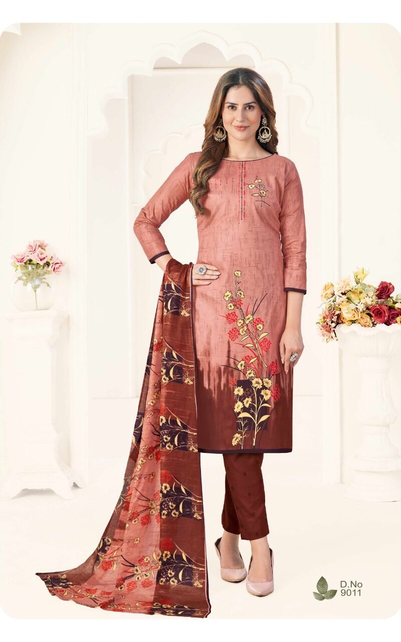 SC Laadki Vol 9 Wholesale Cotton Dress Material