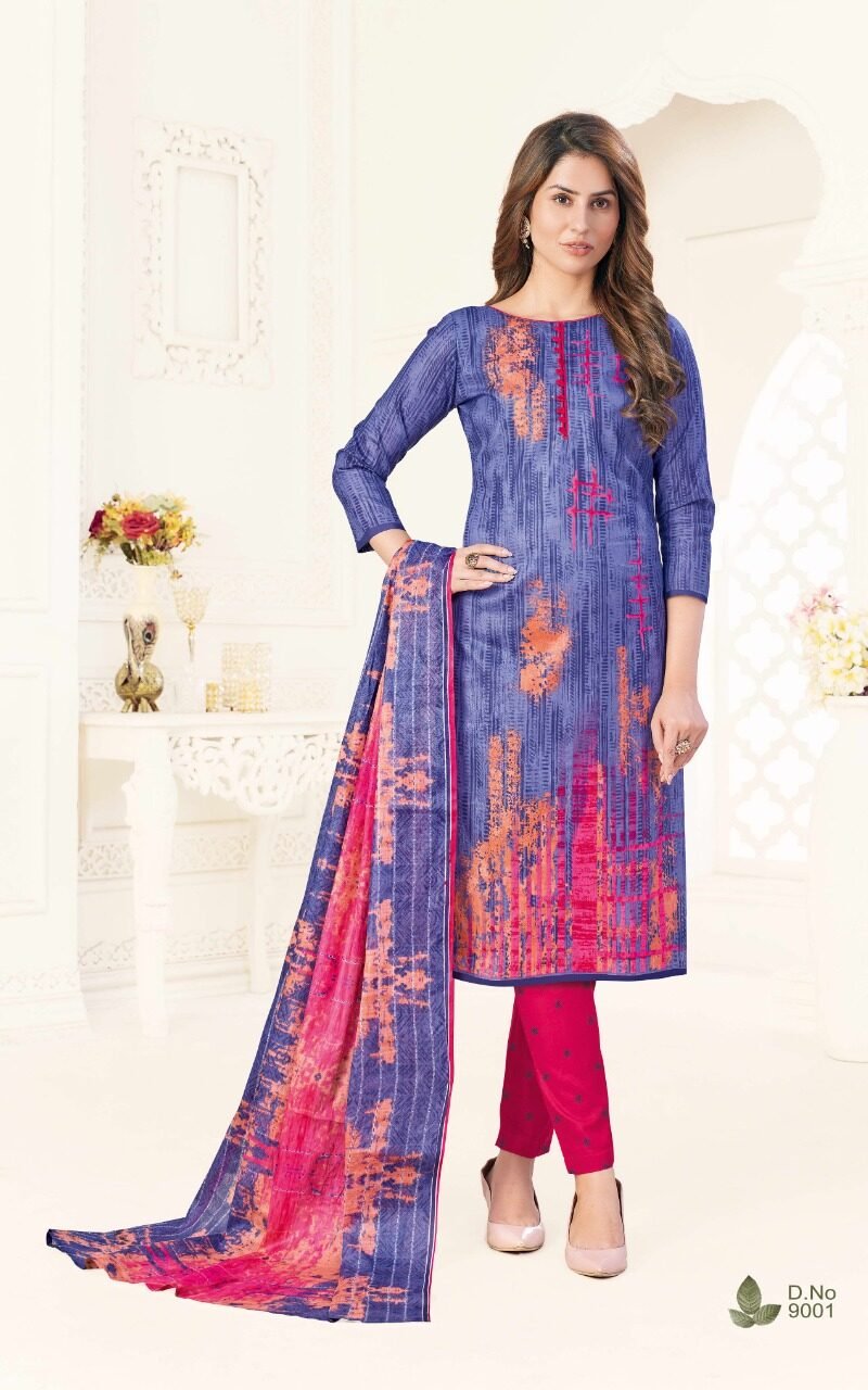 SC Laadki Vol 9 Wholesale Cotton Dress Material