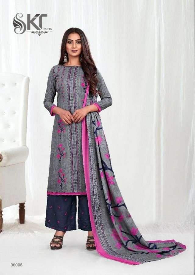 Saanvi Skt Suits Wholesale Cotton Dress Material