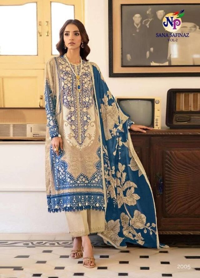 Sana Safinaz Vol 2 Nandgopal Wholesale Cotton Dress Material
