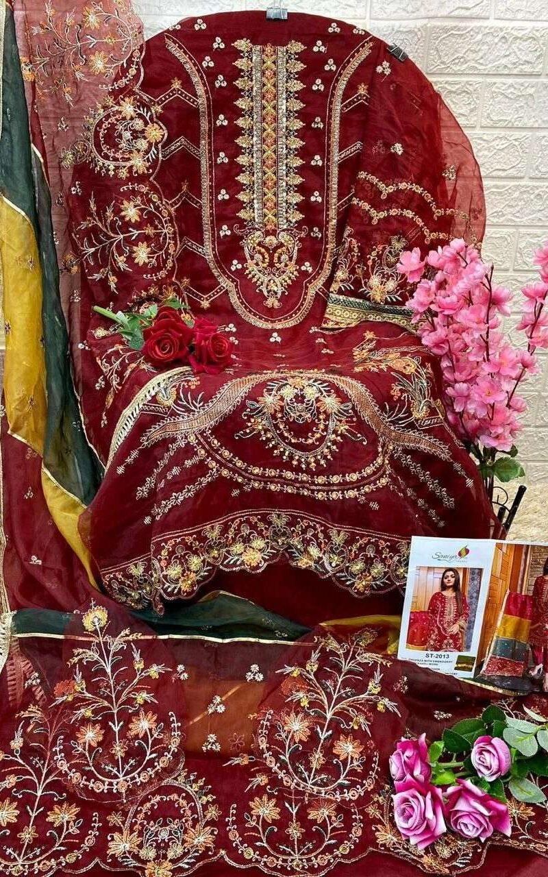 Saniya Trendz St 2012 Series Pakistani Salwar Suits