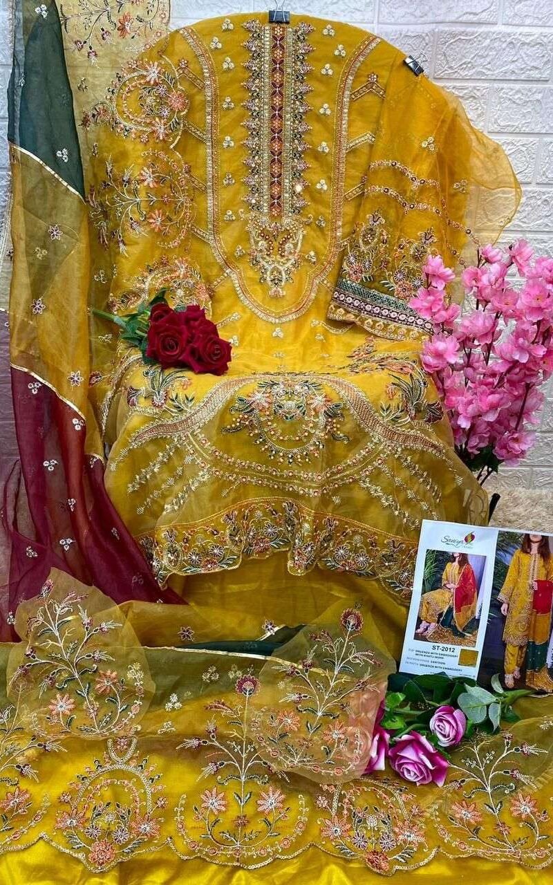 Saniya Trendz St 2012 Series Pakistani Salwar Suits