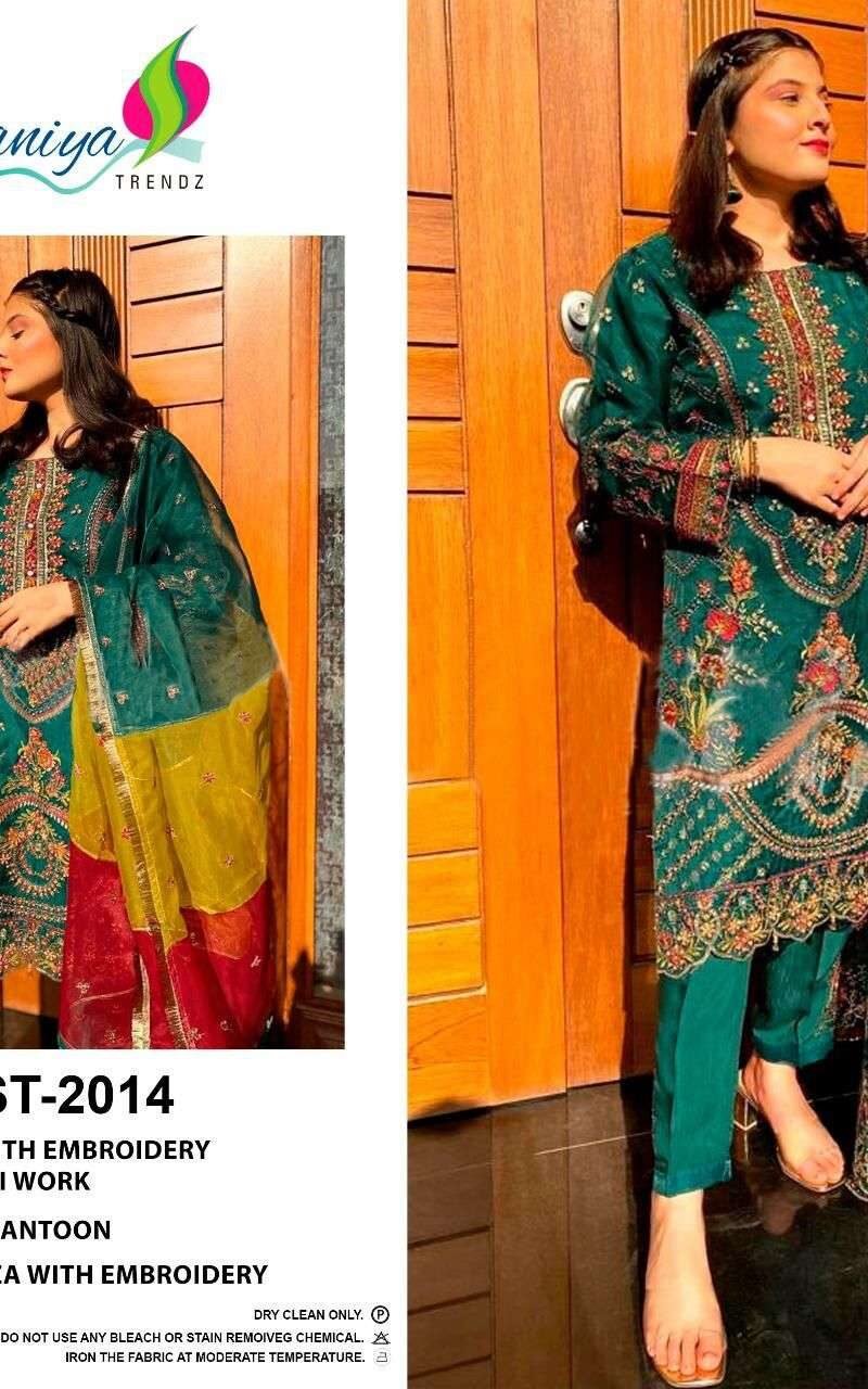 Saniya Trendz St 2012 Series Pakistani Salwar Suits
