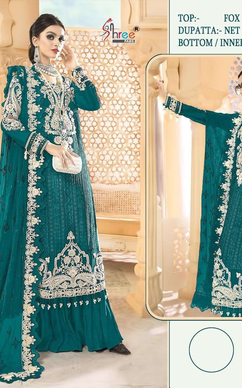 Shree Fab Hit Design S 623 Colour Pakistani Salwar Suits