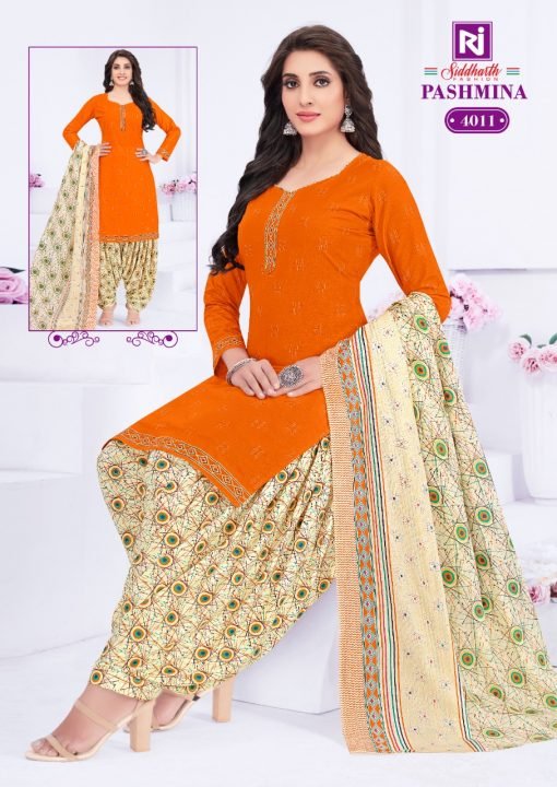 Siddharth Pashmina Vol 4 ReadyMade Wholesale Cotton Dress Material