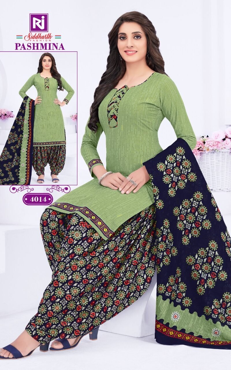 Siddharth Pashmina Vol 4 ReadyMade Wholesale Cotton Dress Material