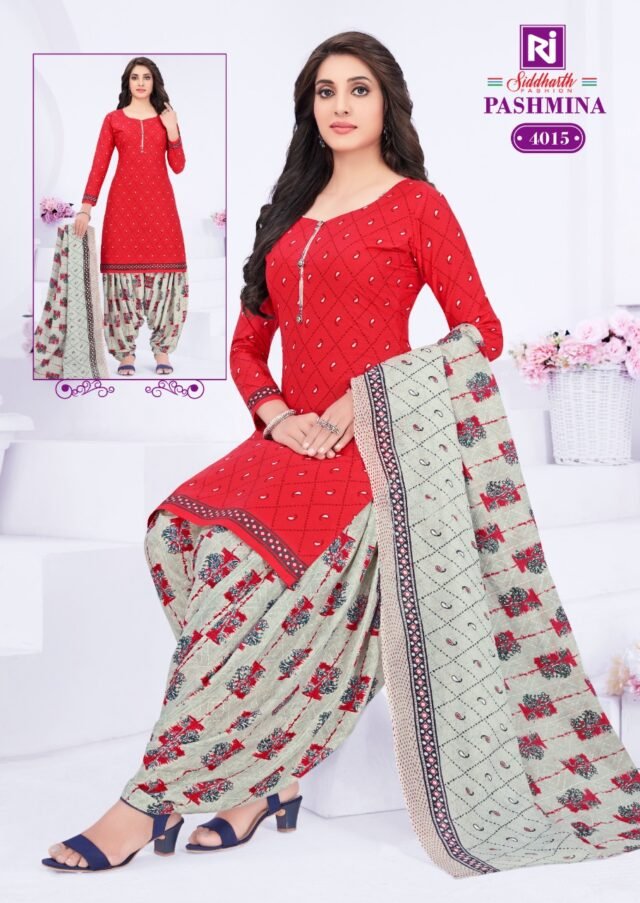 Siddharth Pashmina Vol 4 ReadyMade Wholesale Cotton Dress Material