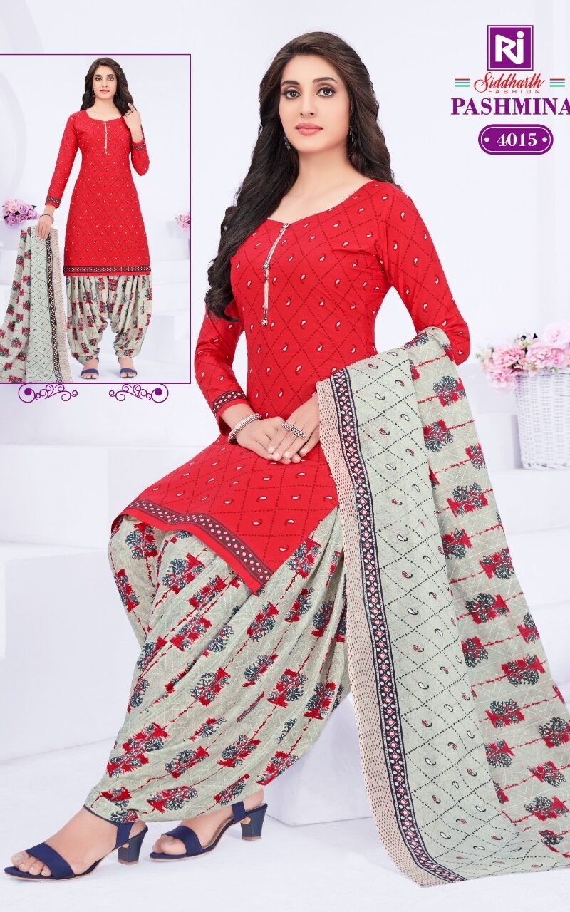 Siddharth Pashmina Vol 4 ReadyMade Wholesale Cotton Dress Material