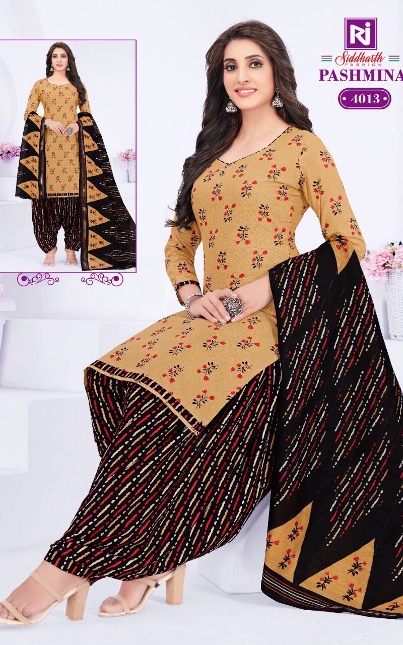 Siddharth Pashmina Vol 4 ReadyMade Wholesale Cotton Dress Material