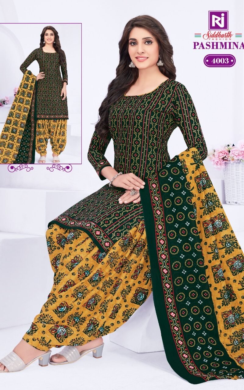 Siddharth Pashmina Vol 4 ReadyMade Wholesale Cotton Dress Material