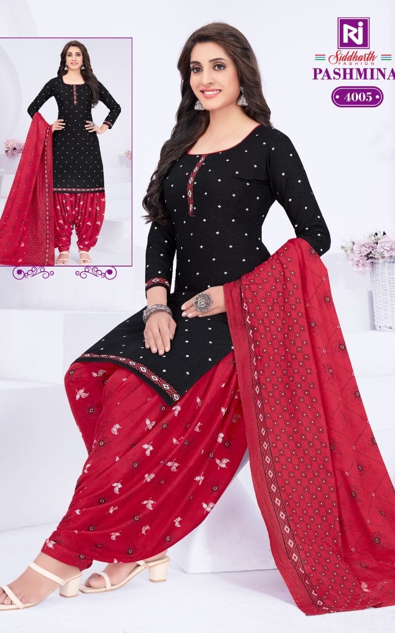 Siddharth Pashmina Vol 4 ReadyMade Wholesale Cotton Dress Material