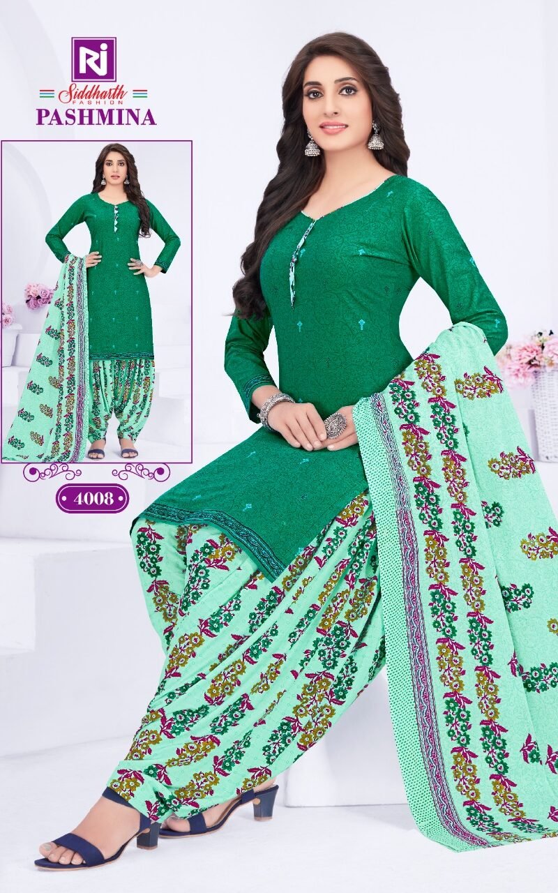 Siddharth Pashmina Vol 4 ReadyMade Wholesale Cotton Dress Material