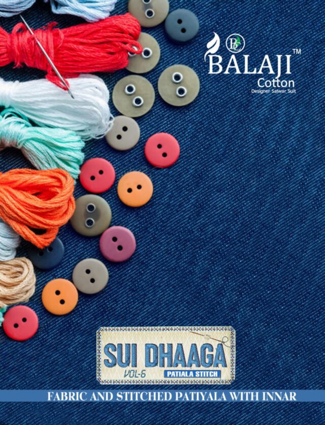 Sui Dhaga Vol 6 Balaji Cotton Wholesale Cotton Dress Material