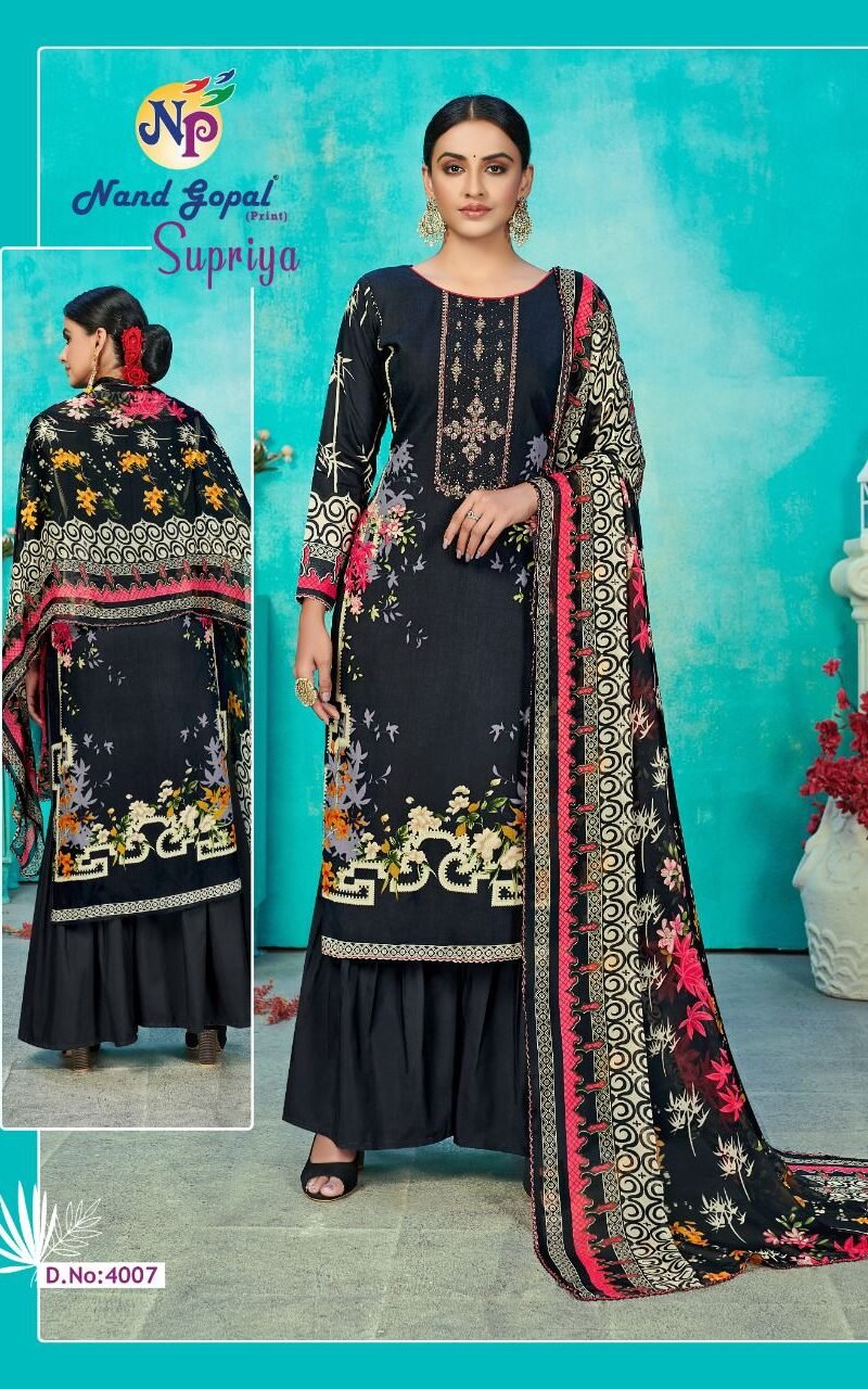 Supriya vol 4 Nand Gopal Wholesale Cotton Dress Material