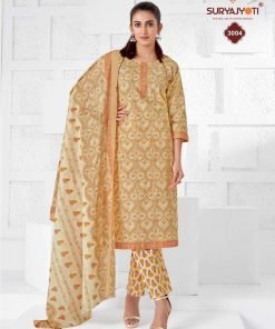 Suryajyoti Preyashi Vol 3 Wholesale Lawn Dress Material