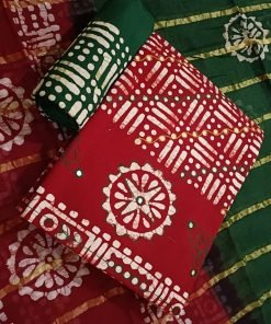 Trendy Cotton Wax Batik Jj Creation Wholesale Cotton Dress Material