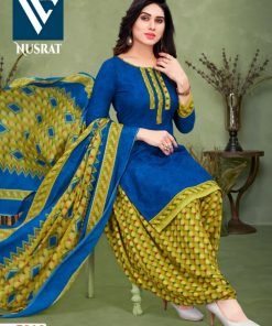 Vandana Nusrat Vol 7 Readymade Wholesale Cotton Dress Material