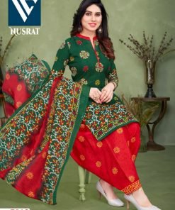 Vandana Nusrat Vol 7 Readymade Wholesale Cotton Dress Material