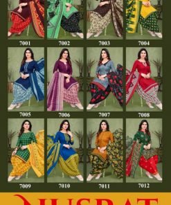 Vandana Nusrat Vol 7 Readymade Wholesale Cotton Dress Material