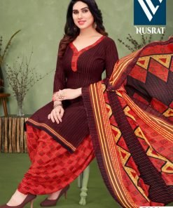Vandana Nusrat Vol 7 Readymade Wholesale Cotton Dress Material